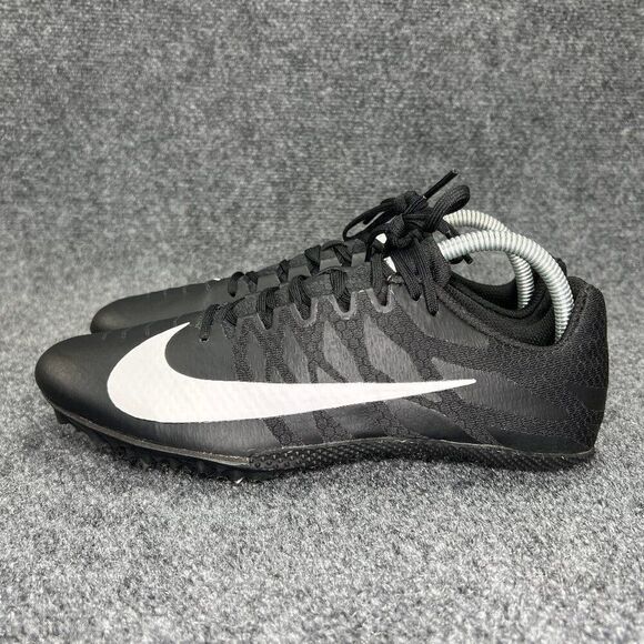 Nike Zoom Rival S 9 Track Shoes Men 8 Black Sprint Sprinting Speed Running Spike - Picture 4 of 11